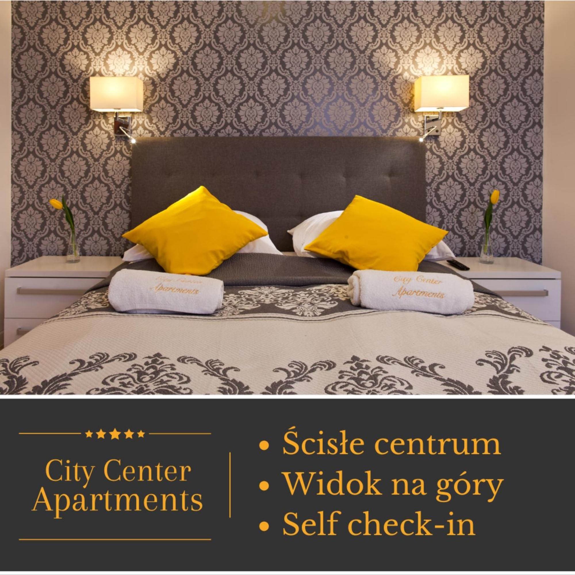 Apartament City Center Platinum Krynica Zdroj Bagian luar foto