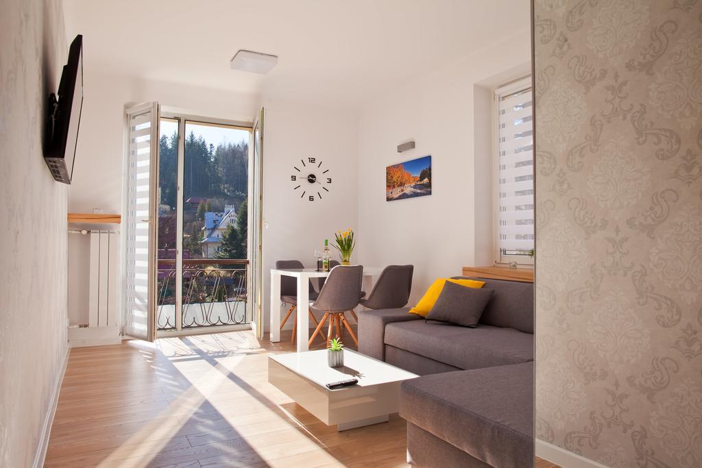 Apartament City Center Platinum Krynica Zdroj Bagian luar foto